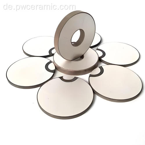 95%Aluminiumoxidscheibe für Ultraschallpiezoelektrik -Keramikscheibe